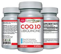 Ultimate COQ10 Supplement Pills - Coenzyme Q10 Capsules with 200mg of Pure Ubiquinone Protect Your Heart, Raise Energy Levels, Alleviate Pain and Improve Blood Pressure with no Side Effects