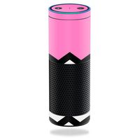 MightySkins Skin Compatible with Amazon Echo - Pink Chevron | Protective, Durable, and Unique Vinyl Decal wrap Cover | Easy to Apply, Remove, and Change Styles | Made in The USA
