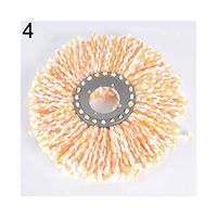 Durable 360 Rotating Head Easy Magic Microfiber Spinning Floor Cloth Mop Head,Orange