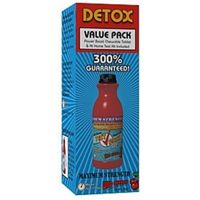 5 Pack - Test Pass Wild Cherry 16 Fl Oz with Power Boost Tablet and At Home Triple with Free Im Baked Bro and Doob Tubes Sticker