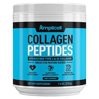 Collagen Powder – Grass Fed Collagen Peptides with Aminos - Promotes Healthy Skin & Nails - Bone & Joint Support - Collagen Hydrolysate - Hydroylzed Collagen Powder, Unflavoured, Non GMO, Easy Mix