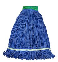 ENA Products Loop End Cotton Mops Head Refill, 6 Pack (16 OZ, Lengh 34'')