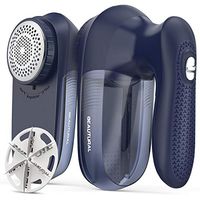 BEAUTURAL Sweater Fabric Shaver Home-Edition, Powerful & Efficient Lint Remover for Clothes and Furniture, AC Adapter or Battery Powered Pill Fuzz Remover, Special for Your Family