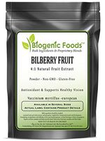 Bilberry Fruit - 4:1 Natural Fruit Powder Extract (Vaccinium myrtillus -European), 1 kg