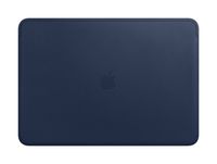 Apple Leather Sleeve (for MacBook Pro 15-inch Laptop) - Midnight Blue