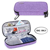 Luxja Insulin Travel Case, Insulin Bag for Insulin Pens and Other Diabetic Supplies (Bag Only), Lavender