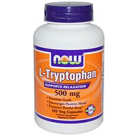 L-Tryptophan 500mg 120 VegiCaps (Pack of 2)