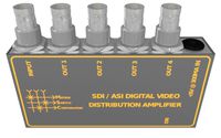 4 Output SD-SDI/ASI Video Distribution Amplifier
