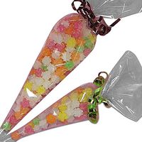 Cone Shaped Cello Bags 17" X 7 1/2" | Quantity: 1000