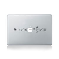 Schrodinger's Equation Vinyl Decal for MacBook (13/15) or Laptop