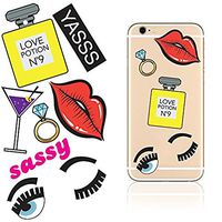 iDecoz Sassy Reusable Vinyl Decal Stickers for All Cell Phones, Cases, MacBooks, Laptops, iPads, Water Bottles and More!