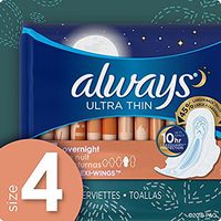 Always Ultra Thin Pads with flex wings , 14 count pack