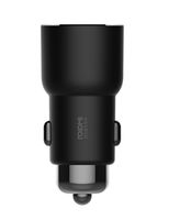 ROIDMI 3S FM Transmitter for Car,WGOAL Wireless Radio Adapter Car Kit, 5V/3.4A Dual USB Fast Car Charger for Cell Phone (Black)