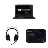 Acer Predator Helios 300 Gaming Laptop, 15.6" FHD IPS w/ 144Hz Refresh Rate, Intel 6-Core i7, 256GB NVMe SSD, Aeroblade Metal Fans with Gaming Headset and Spirits Mousepad