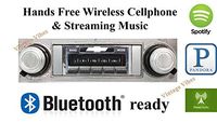 Bluetooth Enabled 1966-1967 Chevelle USA-630 II High Power 300 watt AM FM Car Stereo/Radio