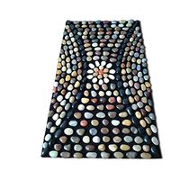 Rart Acupressure mat,Natural Pebbles Massage mat Cobblestone Health Care Reflexology Massage Yoga mat-A 40x70cm(16x28inch)