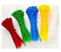 Domire Pack Of Green 500 8" Plastic Cable Zip Ties