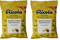 Ricola Original Natural Herb Cough Drops 2 Bags 130 Drops Each.
