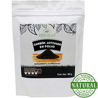 Activated Charcoal Nutritional Supplement - ZENnatura Carbon Activado En Polvo 100 gr