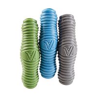 HealthSmart Vivi uGrips Ergonomic Universal Handle Grips for Home, Kitchen, Sporting Equipment, Garden and the Outdoors, Comfortable and Versatile, 3 Grips, Blue, Green, Gray