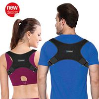 Back Brace Posture Corrector - Back Posture Corrector for Women & Men - Corrects Slouching, Hunching & Bad Posture - Lower Upper Shoulder Neck Pain - Clavicle Support Brace