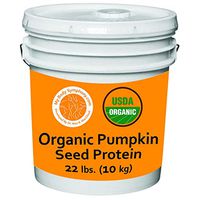 Organic Pumpkin Seed Protein Powder - Bulk 22lb Bucket