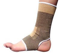 PANDA SUPERSTORE 1 Pair Warm Ankle Support Men Women Foot Support Free Size CAMEL