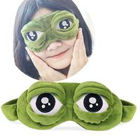 LtrottedJ Cute Eyes Cover The Sad 3D Eye Mask ，Cover Sleeping Rest Sleep Anime Funny Gift