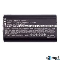 6400mAh Extended 650-970, V2HBATT Battery Replacement for Sportdog TEK 2.0 GPS Handheld Transmitter