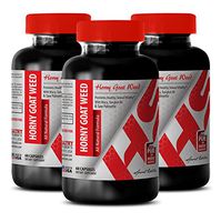 Maca Root Capsules - Horny Goat Weed All Natural Formula 1560 MG - Increase in Strength and Stamina (3 Bottles)