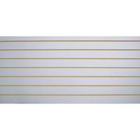 R-Line Grey Easy Slatwall Panels