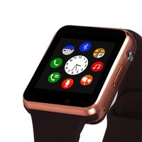 Smart Watch for Android Phone，Touchscreen SmartWatch with Call Text Sync SIM SD Card Slot Camera Compatible with iPhone/Samsung/Huawei,Recording Music Player Sleep Monitor Pedometer Sedentary Wa