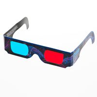 3 D Red And Blue Anaglyphic Glasses (Paper)