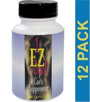 Carb Suppressor, 1-EZ Diet, Maximum International, 60 Tablets, 12 bottles