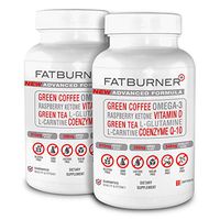 Fat Burner Plus - Advanced Weight-Loss System | Multi-Functional Supplement for Thermogenic Fat Burning + Athletic Performance + Anti-Aging (120ct. 2-Month Supply)