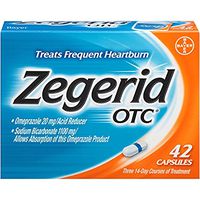 Zegerid OTC Acid Reducer Capsules-42ct (Quantity of 2)