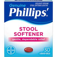 Phillips Stool Softener Liqui-Gels 30-Count (Pack of 6)
