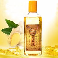 Pretty Comy 230ML Ginger Oil, Natural Ginger Oil Massage Scrubbing Oil Promote Blood Circulation, Relieve Muscle Soreness 1pcs