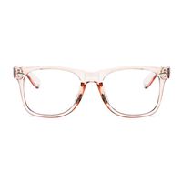 Unisex Blue Light Blocking Glasses Square/Half Frame Eyeglasses Frame Anti Blue Ray for Computer Game Eyewear