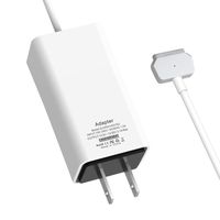 45W Mini Charger for MAC MacBook Air 11 inches 13 inches T-tip (Mid 2012 to Early 2015), Replacement for Magsafe 2 Power Adapter