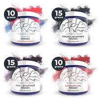 Choline Supplement Sample Pack | Cognizin Citicoline, Alpha GPC, Choline L-Bitartrate + DMAE L-Bitartrate