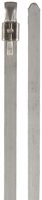 BAND-IT AS4229 Mini Tie-Lok 316 Stainless Steel Cable Tie, 0.177" Width, 10" Length, 2" Maximum Diameter, 100 per Bag