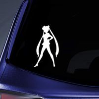 Bargain Max Decals - Sailor Serena Sticker Decal Notebook Car Laptop 5" (White)