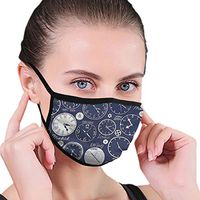 LAURA FERGUSON Half Face Mask Unisex Tactical Winter Face Cover for Alarm Clock