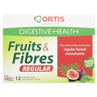 Ortis Fruit & Fibre Cubes 12 fruit cubes