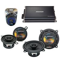 Compatible with Chevy Corvette 2005-2013 Factory Speaker Upgrade Harmony R35 R5 & CXA300.4 Amp (Renewed)