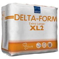 Abena Delta-Form XL2 Briefs, X-Large, Case/60 (4/15s)