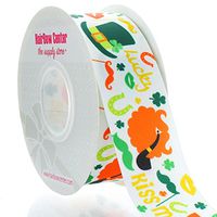 1.5" St. Patrick's Mix Grosgrain Ribbon 100yd