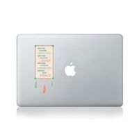 Native American Proverb: Discover Peace (Apache) Vinyl MacBook Sticker/Laptop Sticker - Fits MacBook Air (11/13), MacBook Pro (13/15), MacBook Pro Retina (13/15) and MacBook Retina (12)