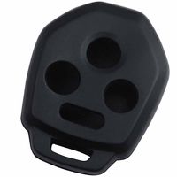 KEYGUARDZ Black Rubber Keyless Entry Remote Key Fob Skin Cover Protector